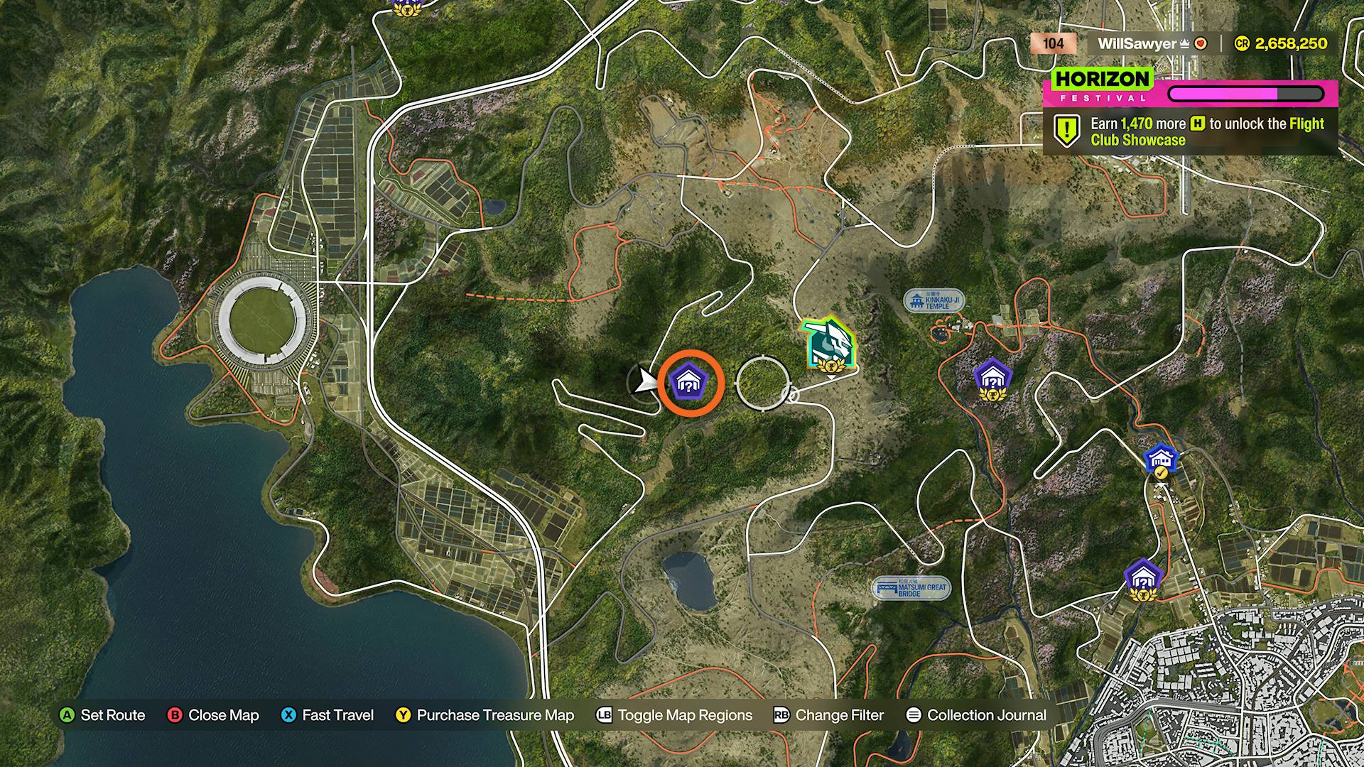 Forza Horizon 6 barn finds map for Mitsubishi Montero Evolution