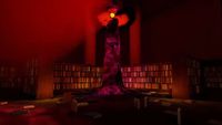 A nightmarish obelisk occupying a wing of a library in Something is Wrong with the Library.