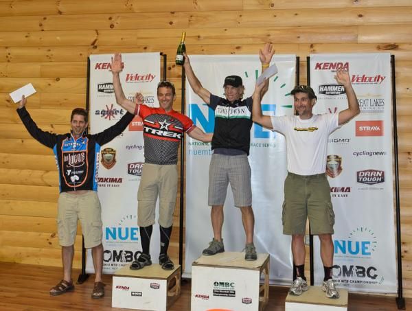 Ron Sanborn (Einstein Racing) topped the men's masters division