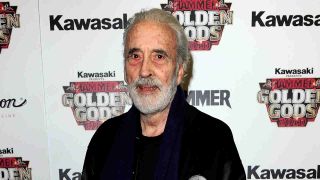 Sir Christopher Lee at the Metal Hammer Golden Gods in 2010