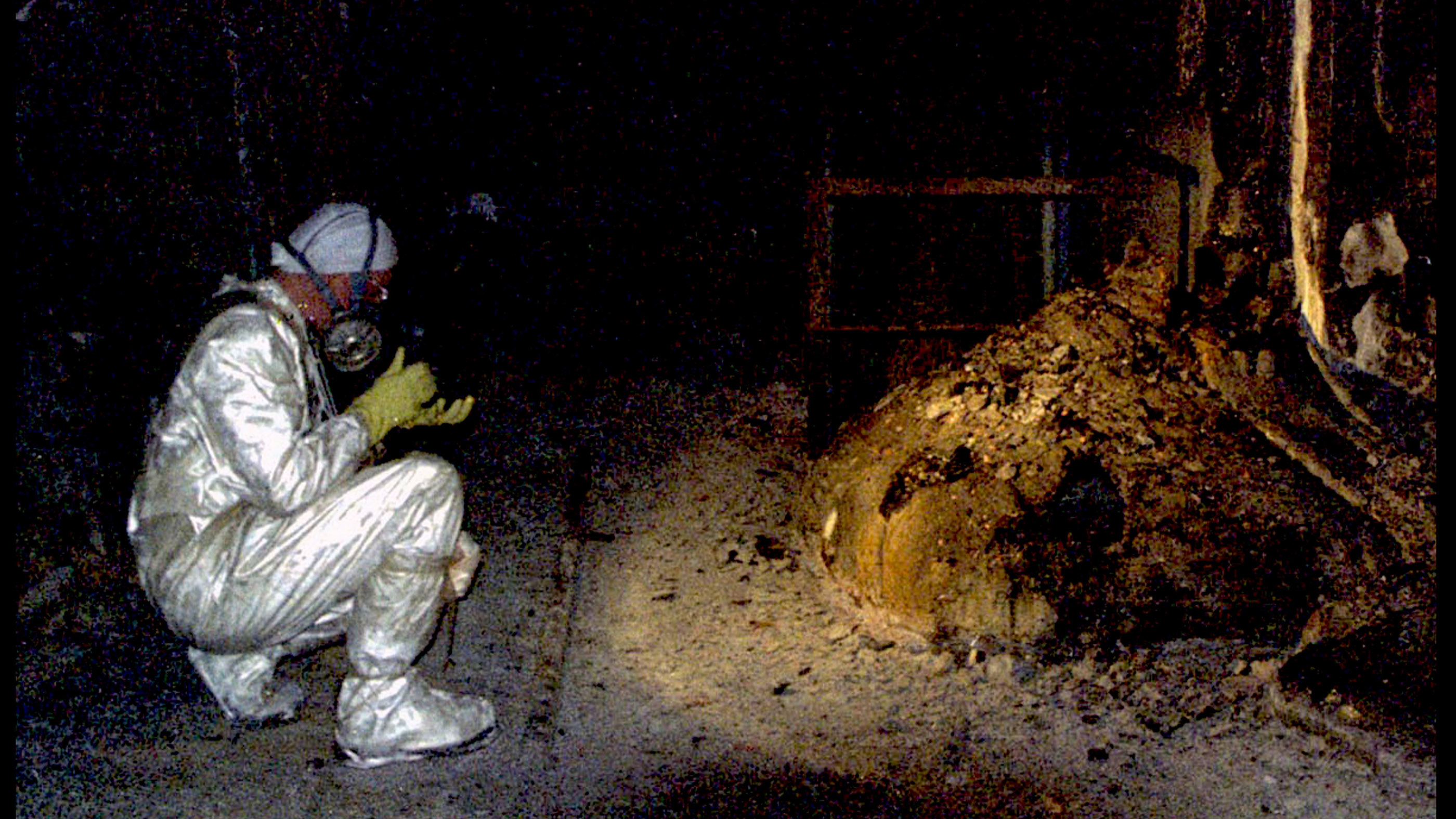 At Chernobyl, this so-called "elephant's foot