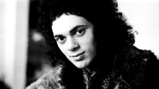 Andy Fraser, formerly of Free, during Andy Fraser Band era, portrait, London, 24th February 1975.
