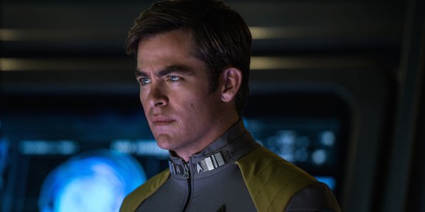 Chris Pine as Captain Kirk in Star Trek: Beyond