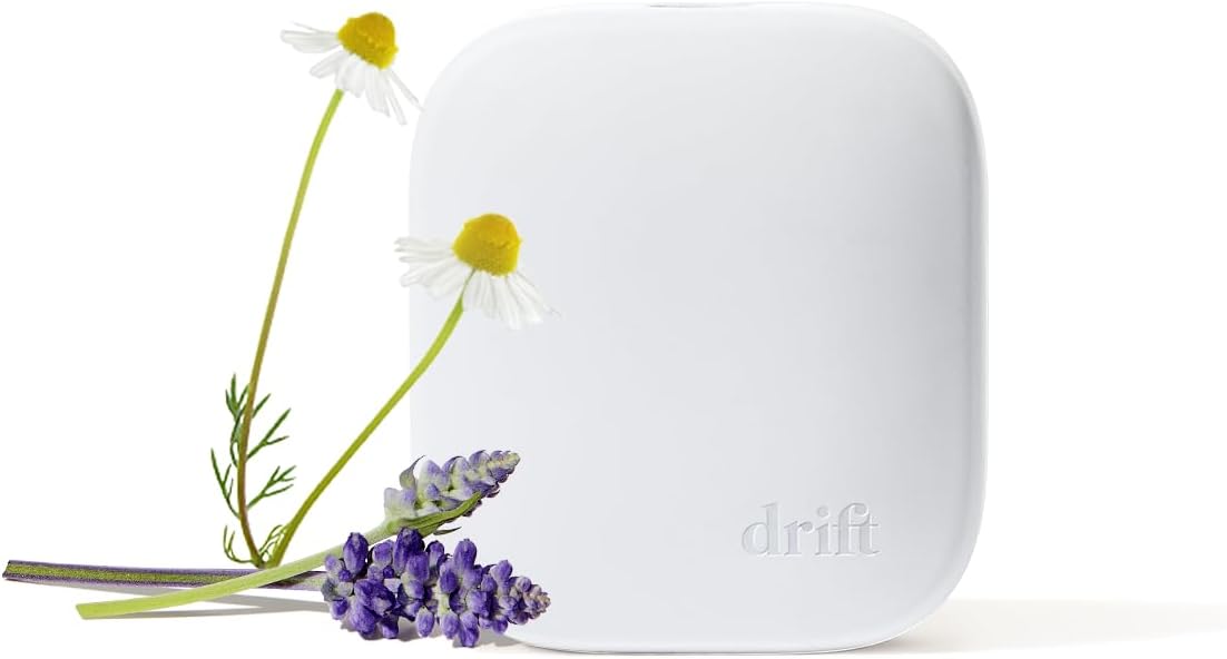 drift, Drift Home Scent Diffuser Starter Kit in Rest &amp; Relax - Adjustable and Long Lasting Diffuser Aroma - Clean Ingredients, Pet Safe