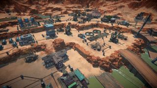 image of dusty desert city from post-apocalyptic videogame Homeseek