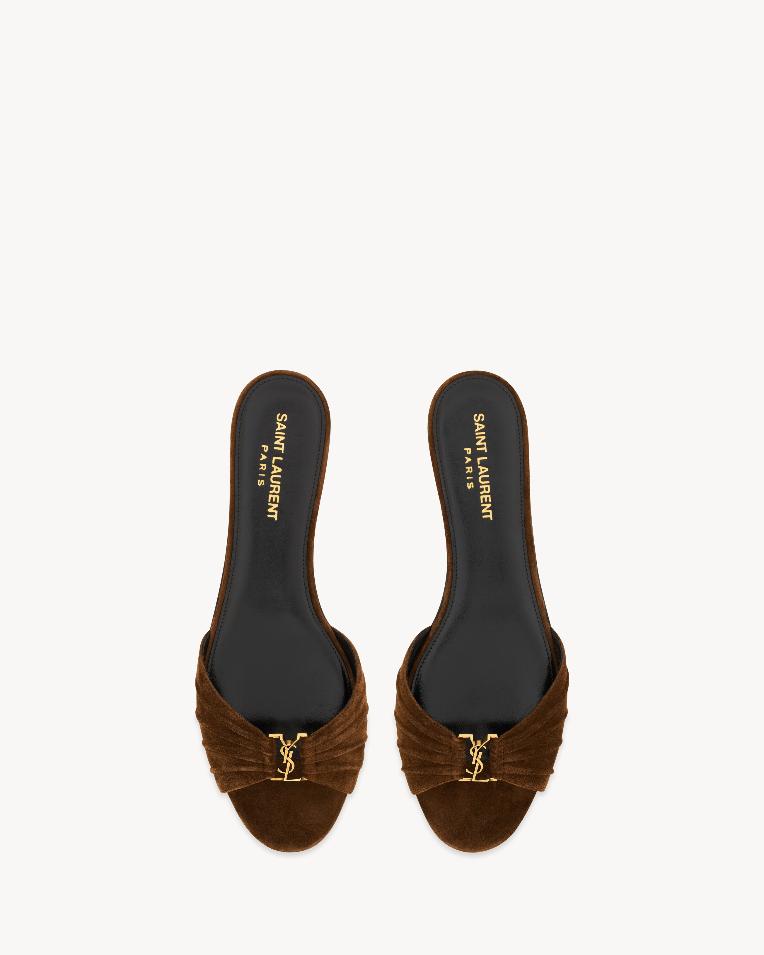 Babylone Slides in Suede