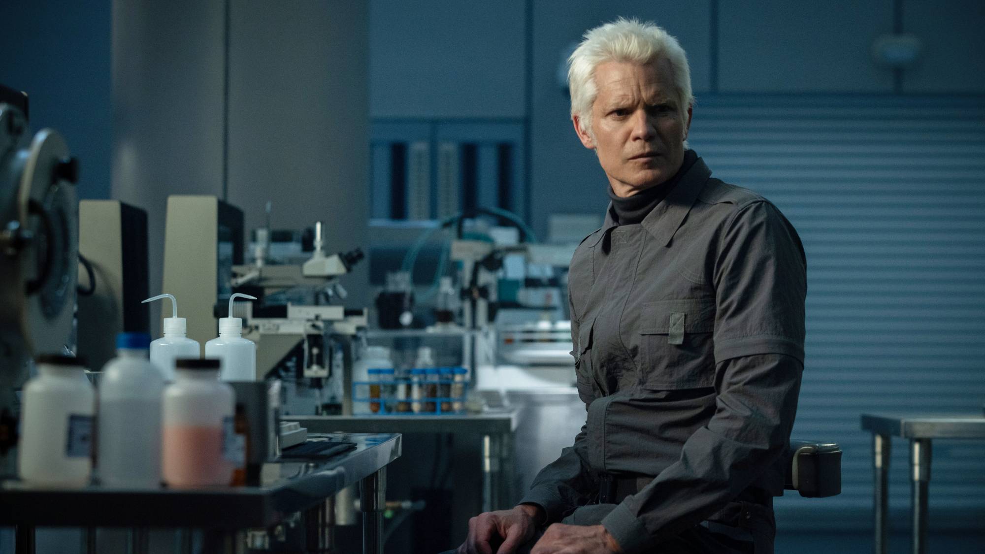 Timothy Olyphant as Kirsh in "Alien: Earth"