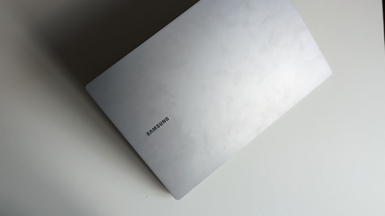 The Galaxy Book3 Ultra on a desk