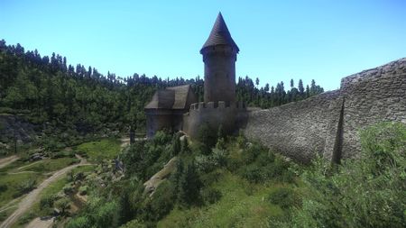 Pirk&scaron;tejn Castle in Kingdom Come: Deliverance