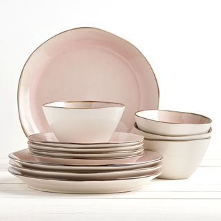 Reactive Glaze Dinnerware Tabletops Gallery 12pc Set - Bella