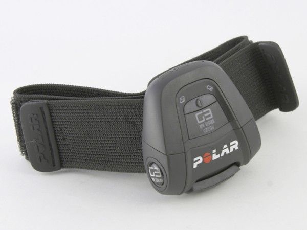 Speed and distance data is collected via the included G3 GPS receiver.