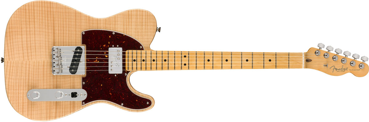 Fender Rarities Flame Maple Top Chambered Telecaster electric guitar