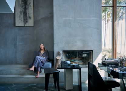 the architect/designer herself Inside the Venice Beach home of designer Lenny Steinberg