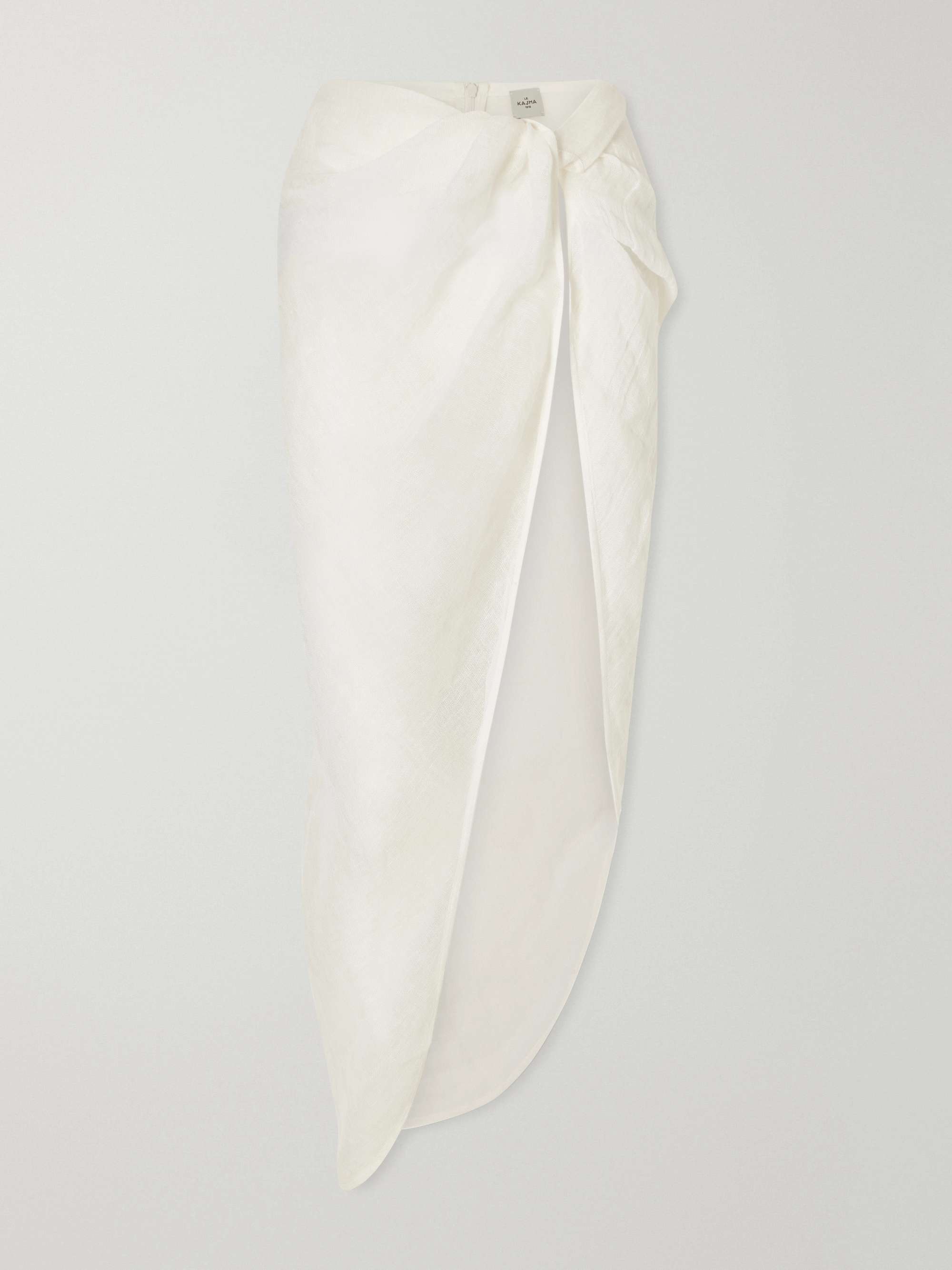 Qaraya Light Linen Pareo Skirt
