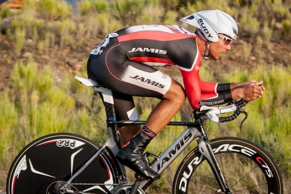 Luis Amaran (Jamis) during his ride to fifth place.