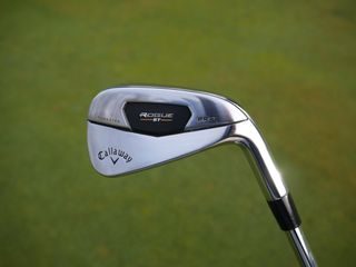 A detailed look of the Callaway Rogue ST Pro iron
