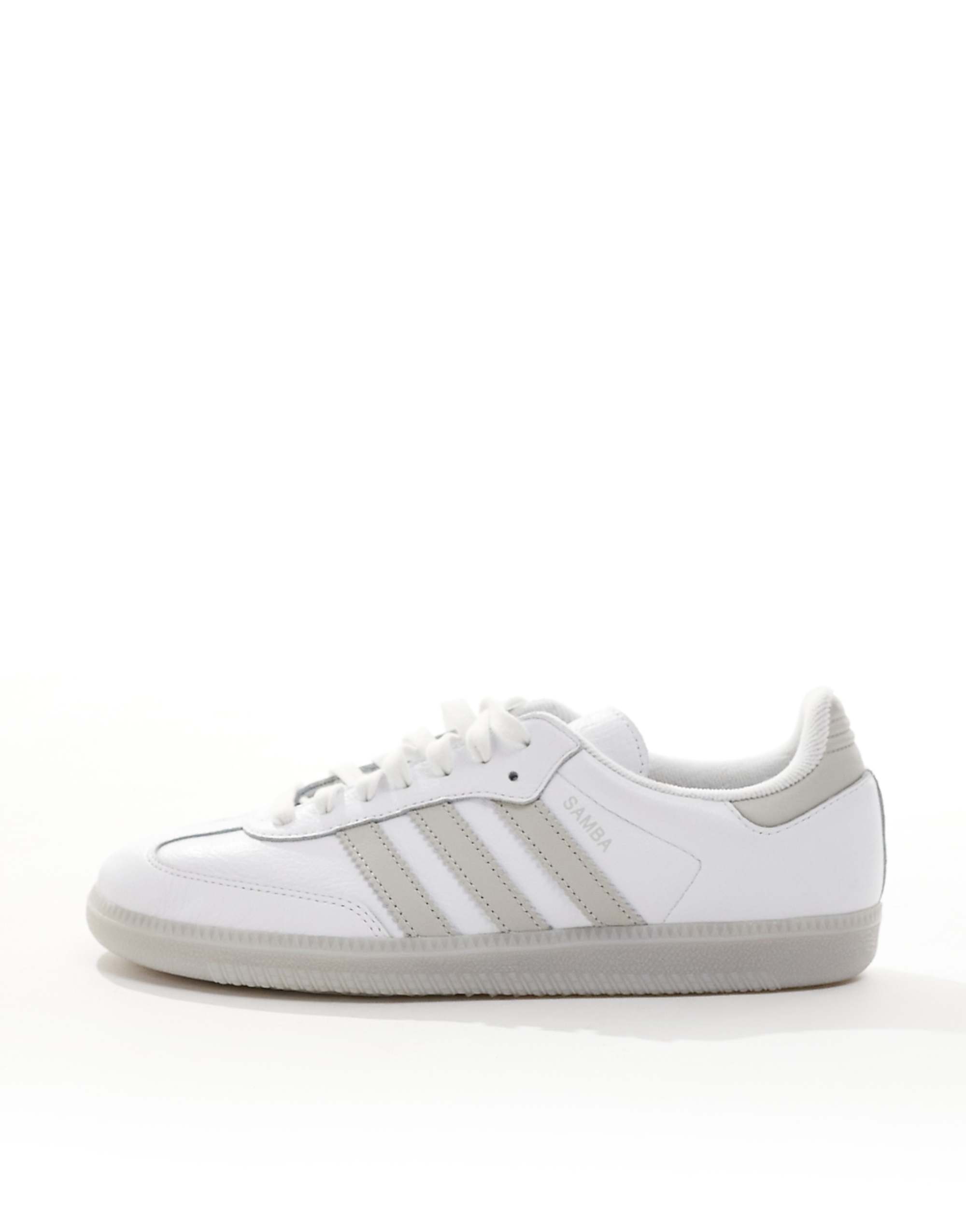 Adidas Originals Samba Og Shoes in Cloud White / Grey One / Cloud