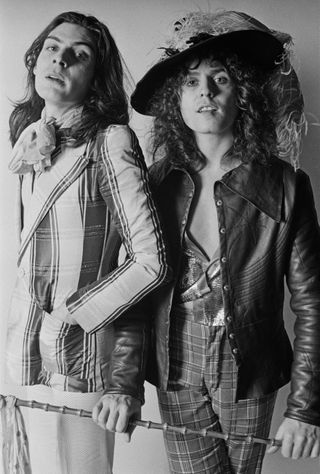 Oh you pretty things, Mickey Finn and Bolan in 1972