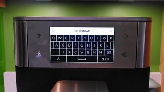 Creating a user profile using Kitchenaid Fully Automatic Espresso Machine KF8