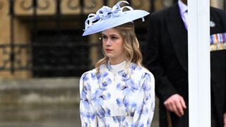 Lady Louise Windsor attends the Coronation of King Charles III and Queen Camilla