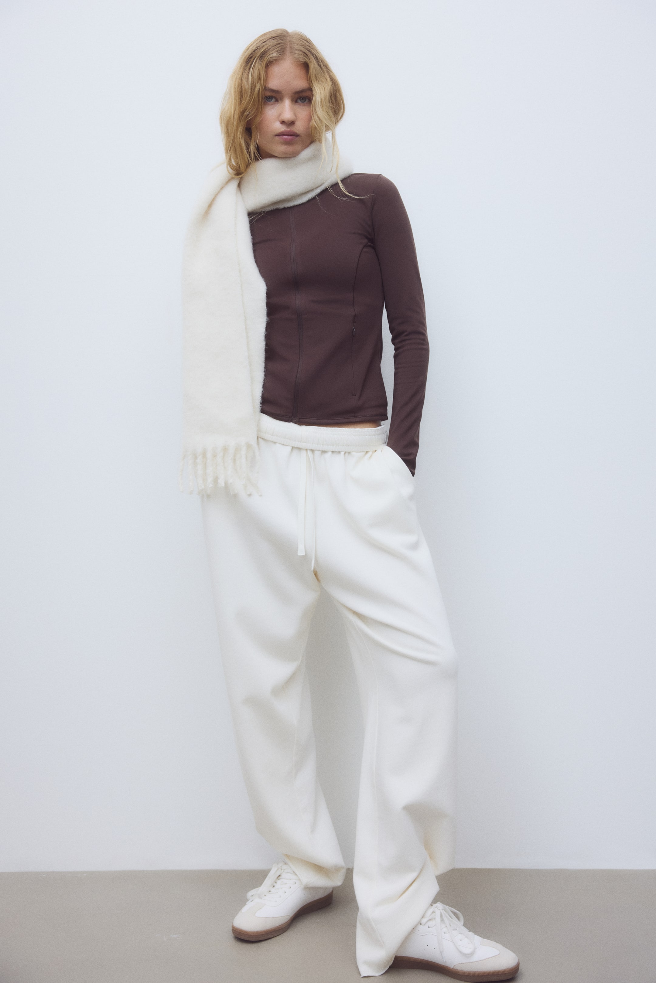 Sports Fleece Jacket With Softmove&amp;trade; - Black