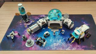 Lego City Lunar Research Base and Roving Vehicle