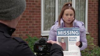 Gemma begs for help to find Joseph Brown.