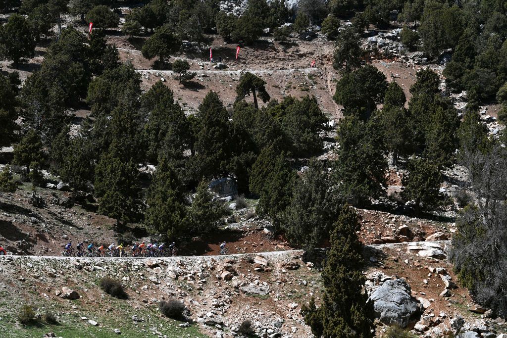 The Tour of Turkey stage finished at 1800 metres