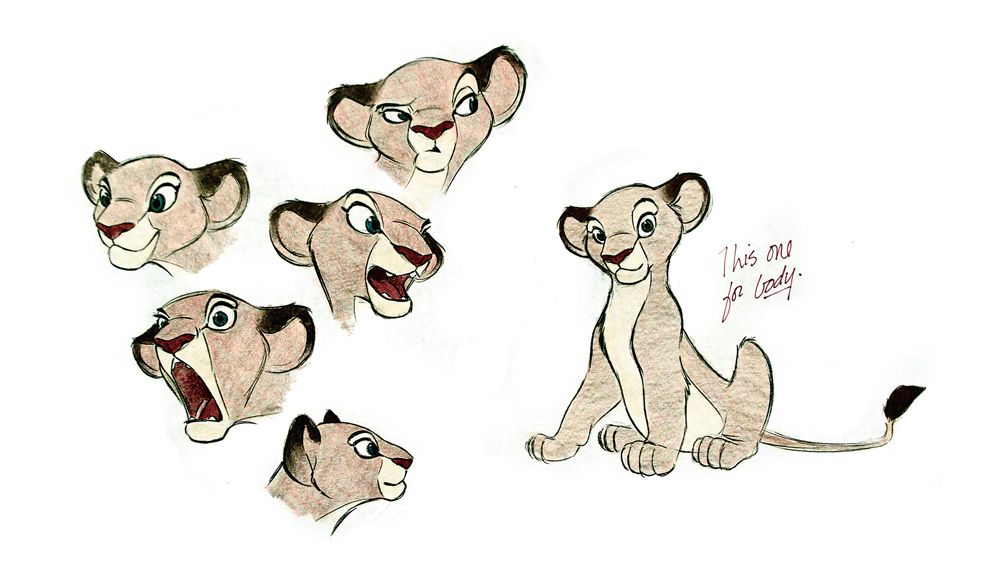 Aaron Blaise: Nala evolution