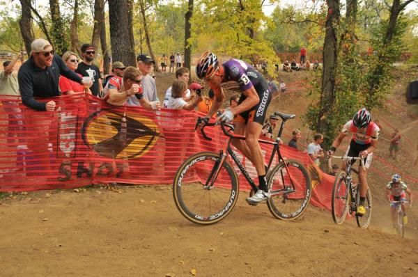 Ryan Trebon had a tough day but still managed second.