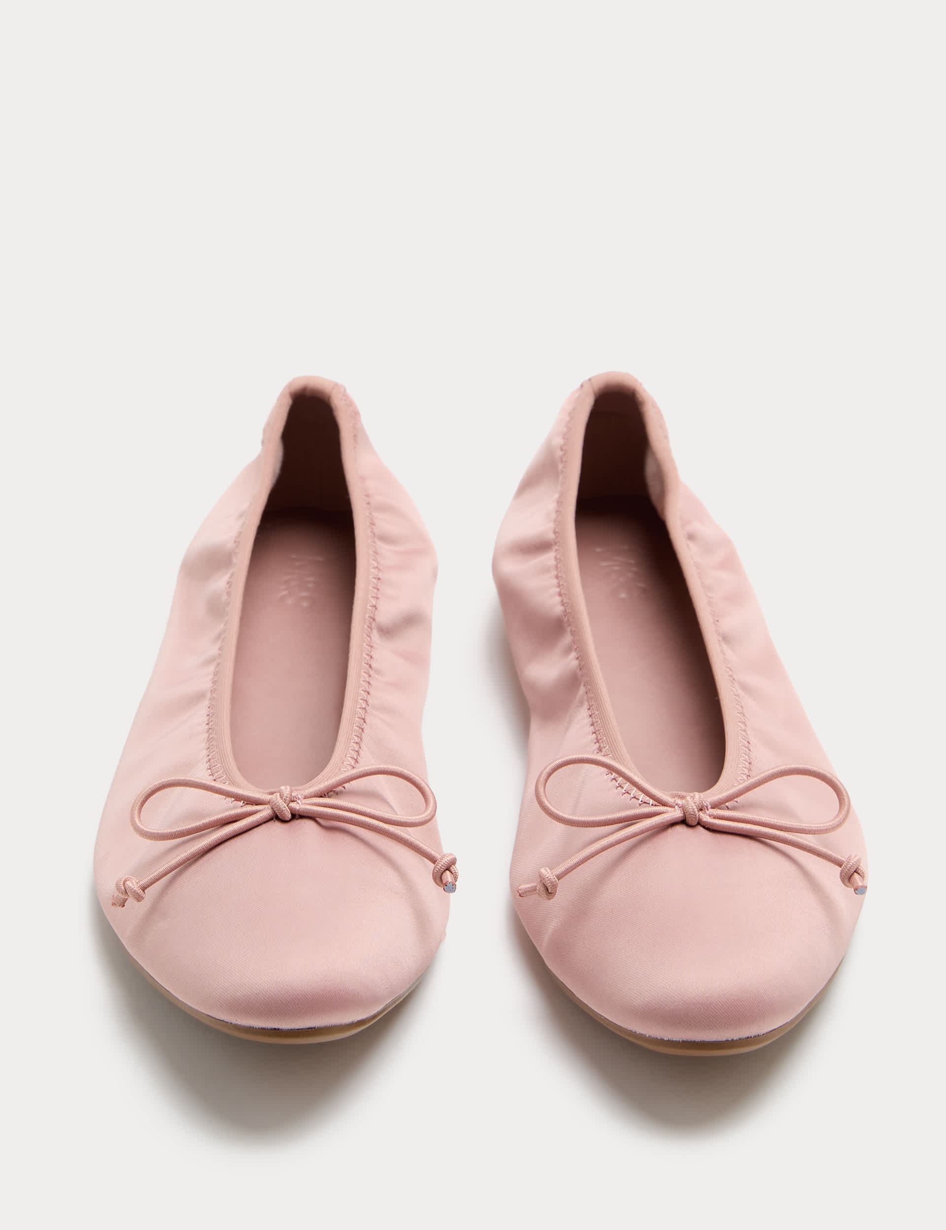Satin Flat Ballet Pumps