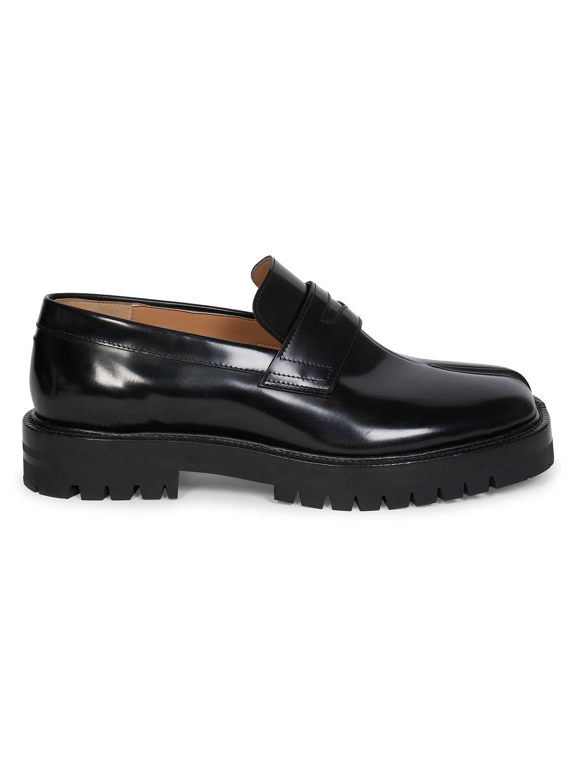 saks fifth avenue, Tabi County Platform Penny Loafers