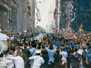 Apollo 11 Moon landing crew gets parade in New York City