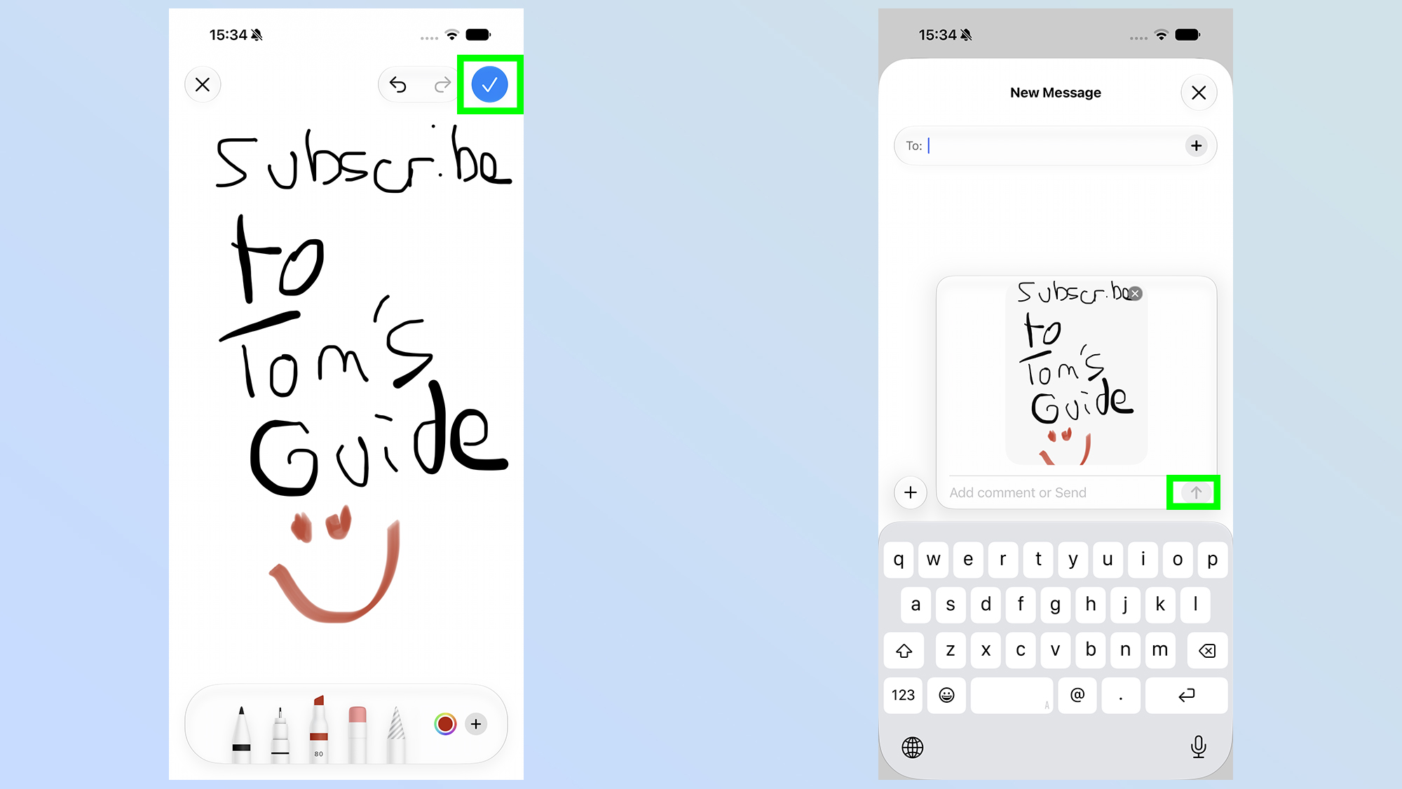 نحوه ترسیم برنامه پیام‌ها در iOS 27 بتا را مرحله به مرحله ببینید