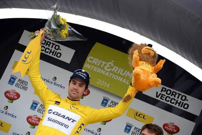 Crit&eacute;rium International time trial stage winner Tom Dumoulin (Giant-Shimano) took over the race lead