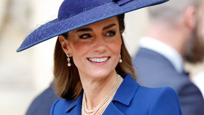 Catherine, Princess of Wales attends the annual Commonwealth Day Service of Celebration at Westminster Abbey on March 9, 2026