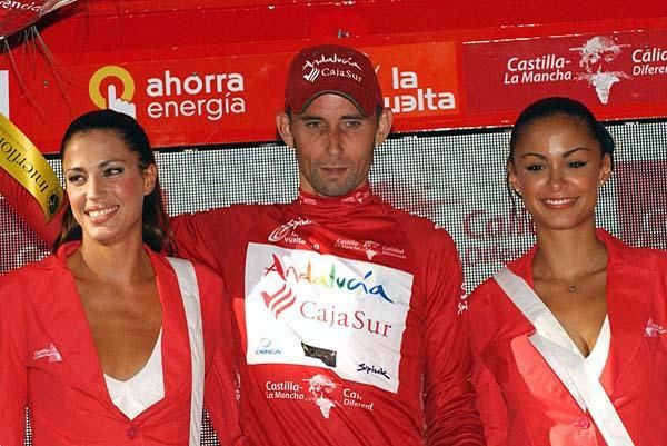 Jos&eacute; Antonio L&oacute;pez (Andaluc&iacute;a-Cajasur) leads the mountains classification.