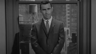 Rod Serling on The Twilight Zone in 1961