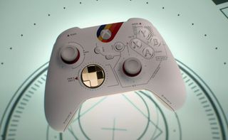 Screenshot of the Starfield Xbox Wireless Controller from its reveal trailer.