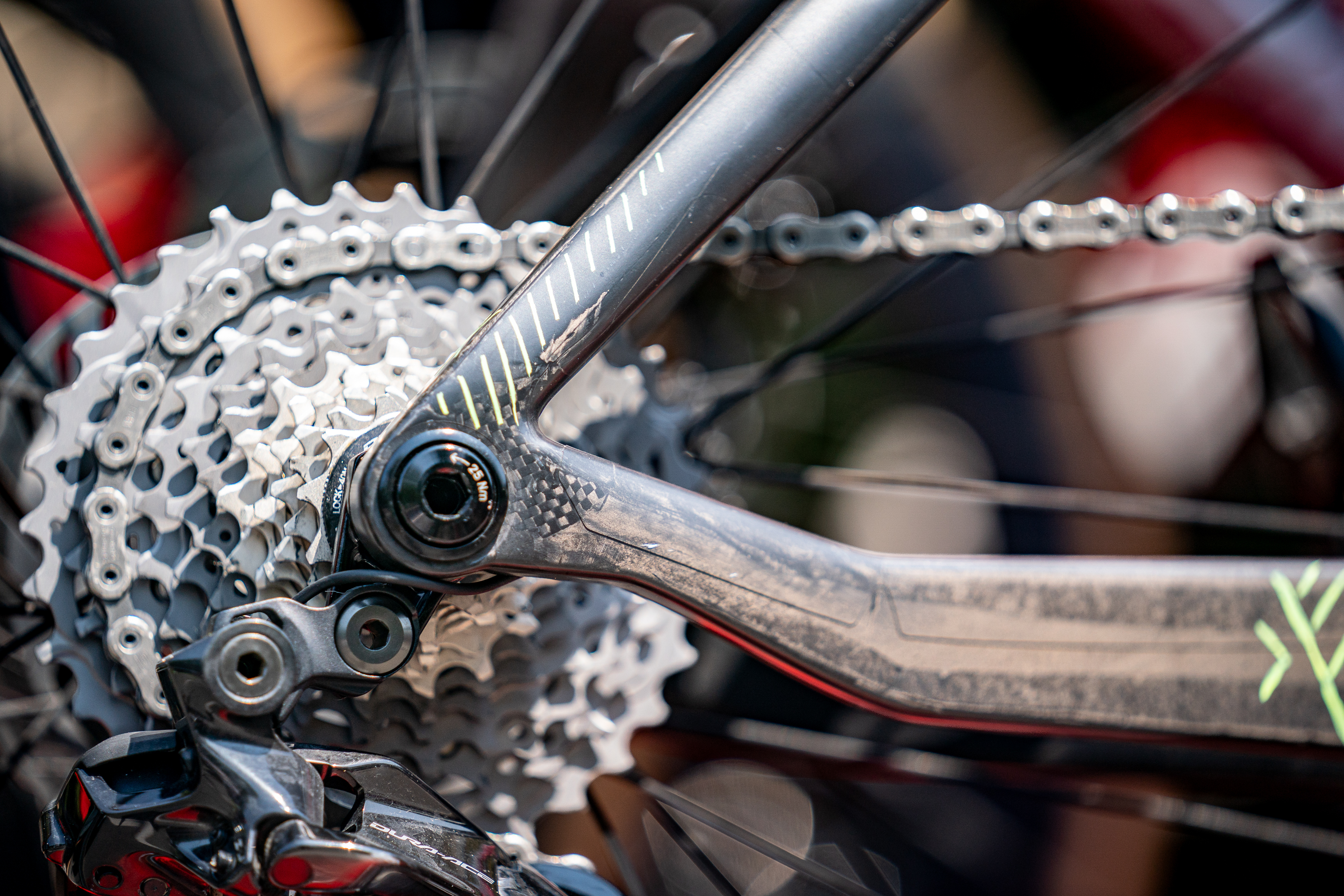 Lotto-Intermarche Ladies' Orbea aero bike at the Tour de France Femmes
