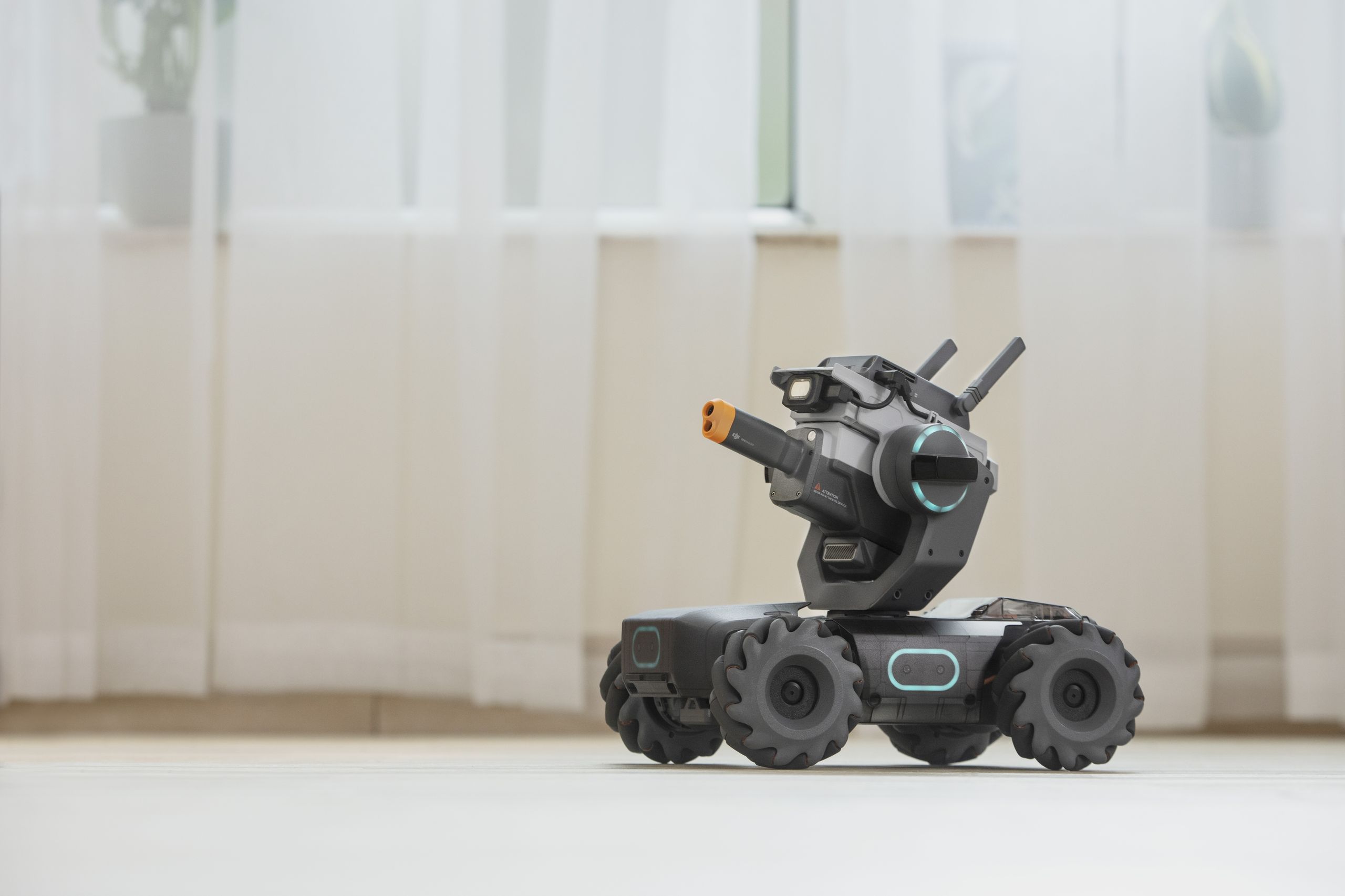 Meet the DJI RoboMaster S1, a mini tank drone and Trojan horse for