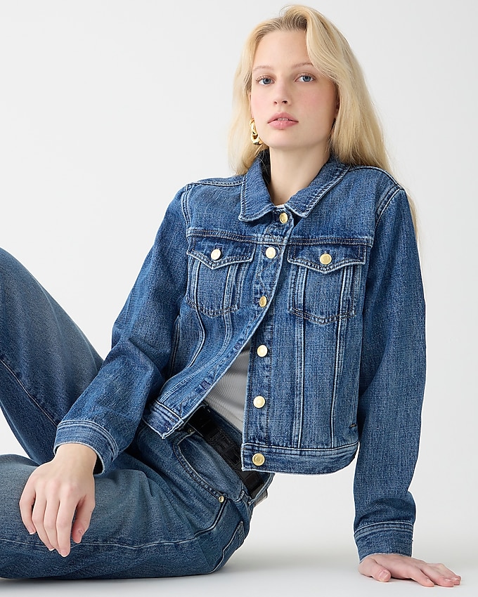 New Classic Denim Jacket in Alicia Wash