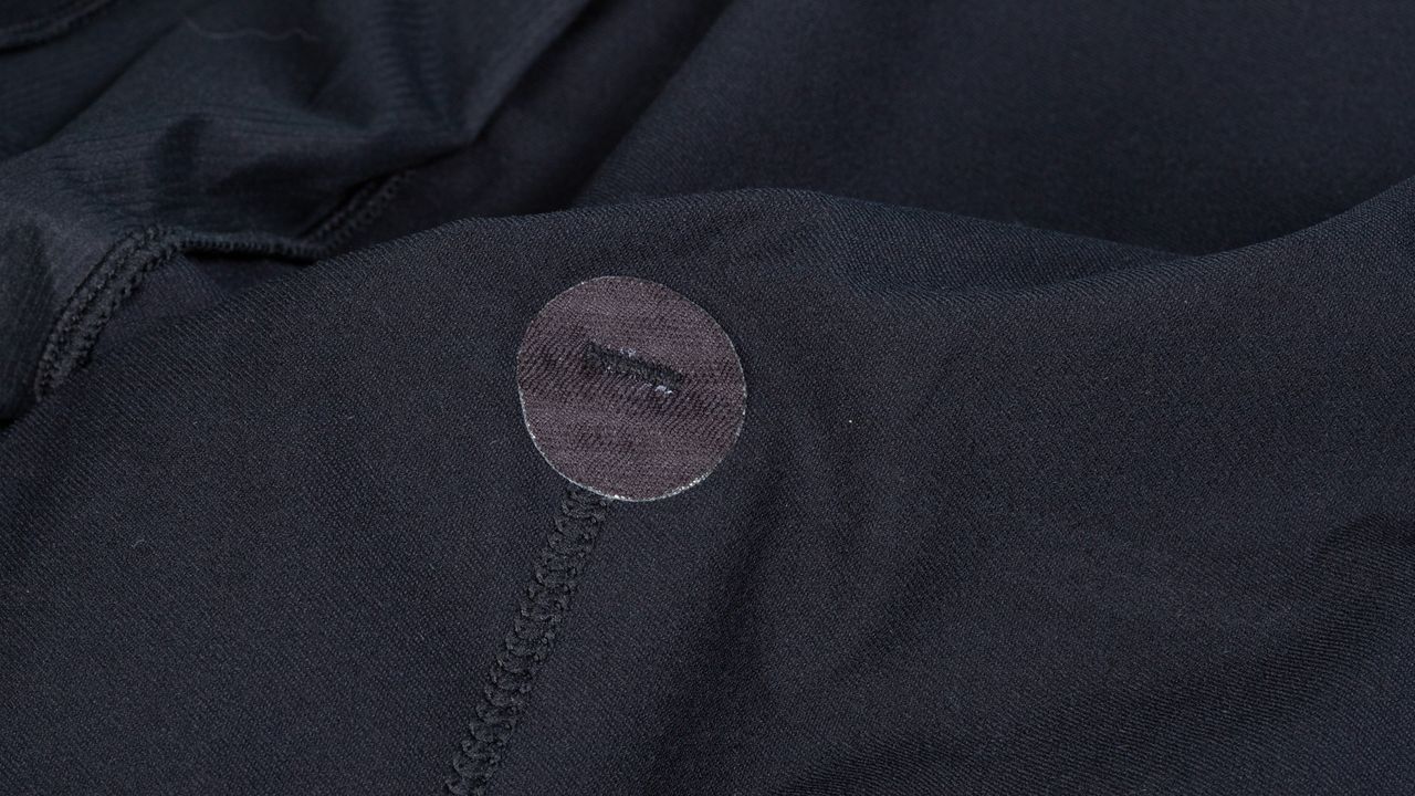 Eliel Del Dios Jersey detail of reinforcement behind the pockets