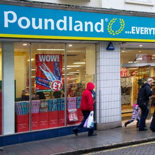 poundland british variety store chain