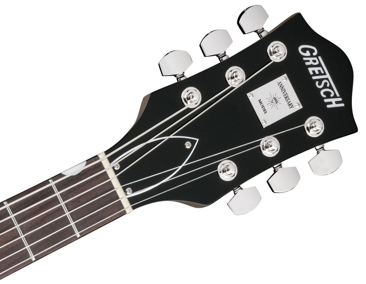 Gretsch G6118T Players Edition Anniversary Hollow Body String-Thru BigsbyTwo-Tone Copper Metallic-Sahara Metallic