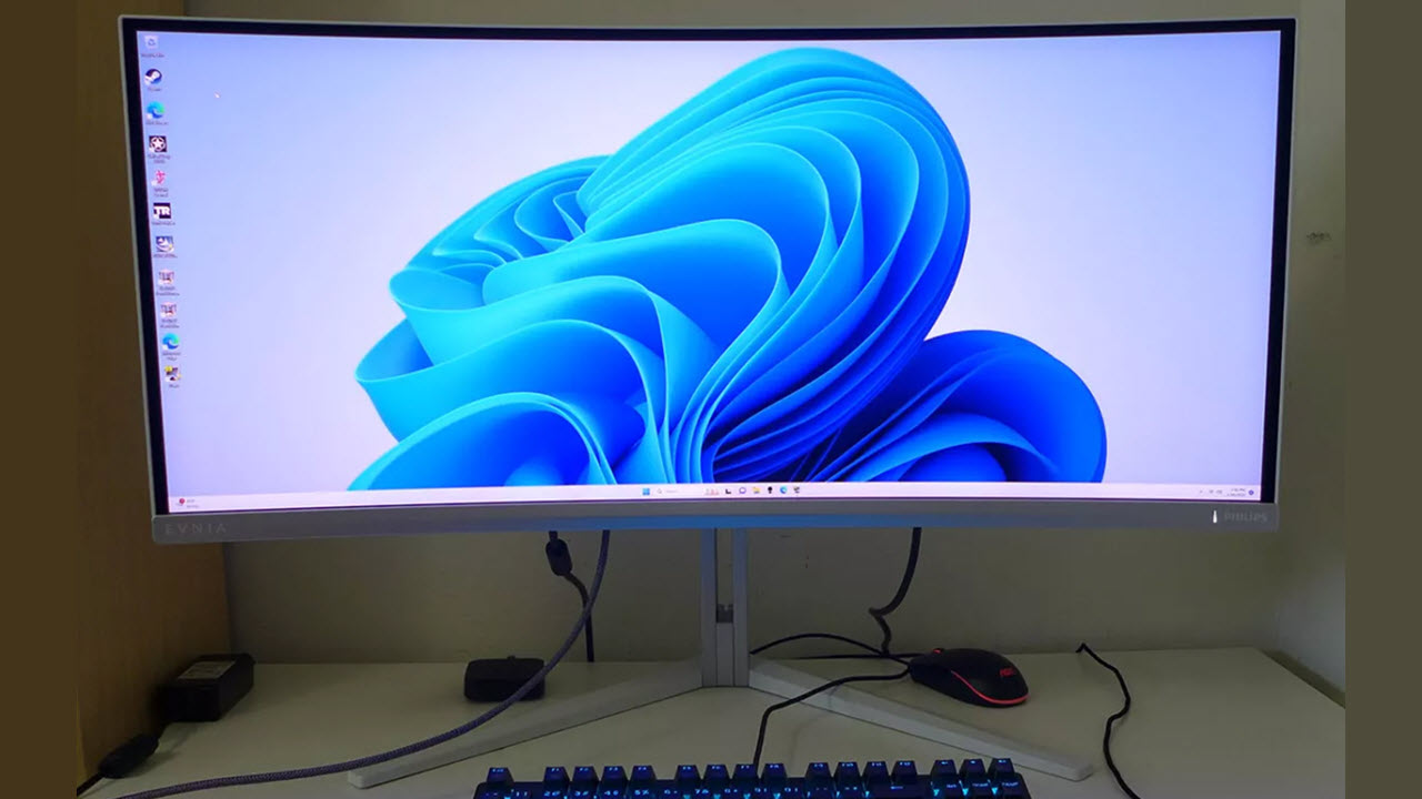 Philips Evnia 34M2C8600 QD-OLED gaming monitor review