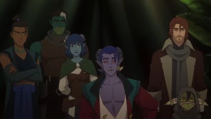 The heroes of the Mighty Nein in the trailer for the animated series