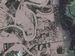 hurricane harvey before and After