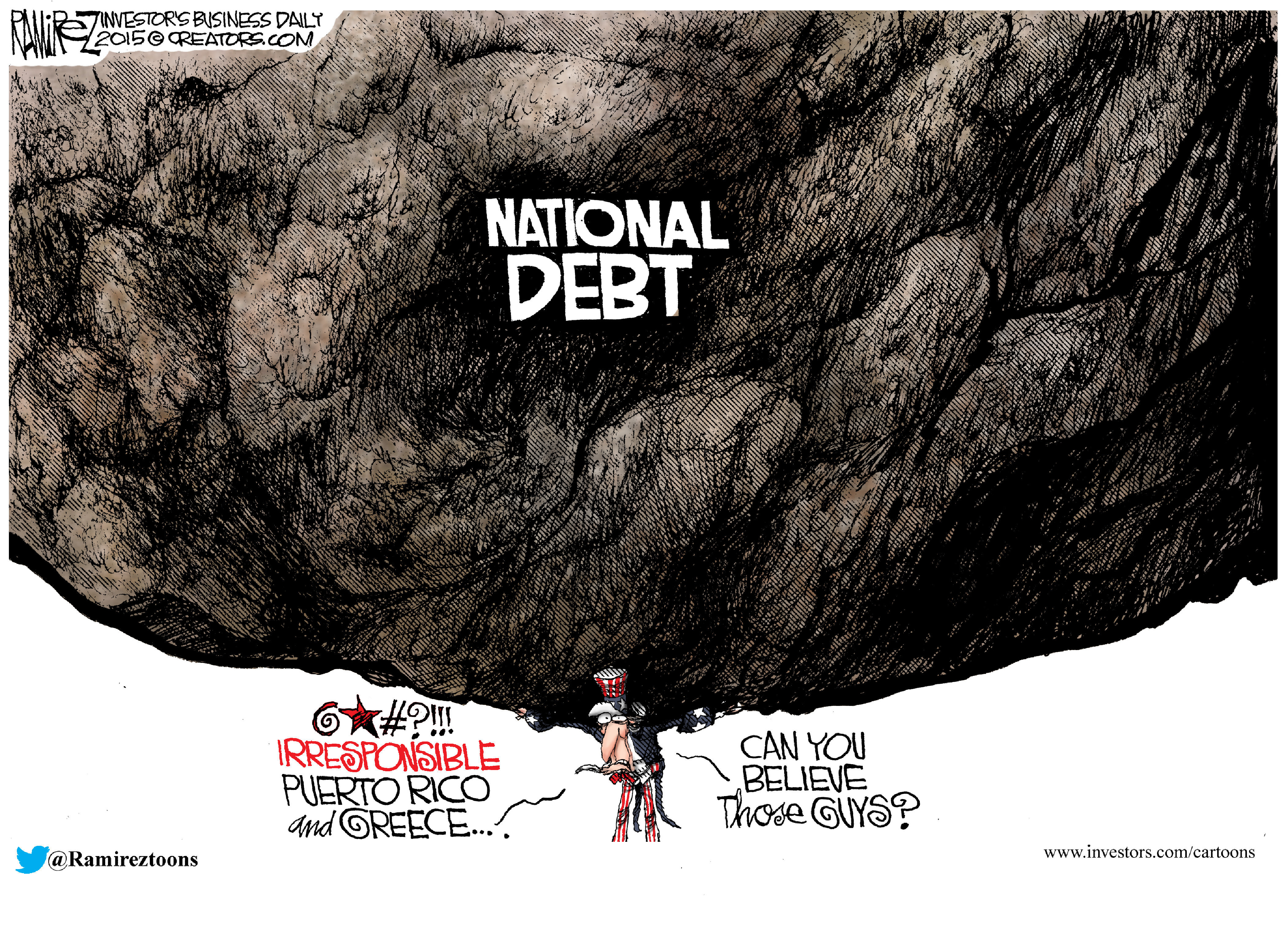 government debt comic