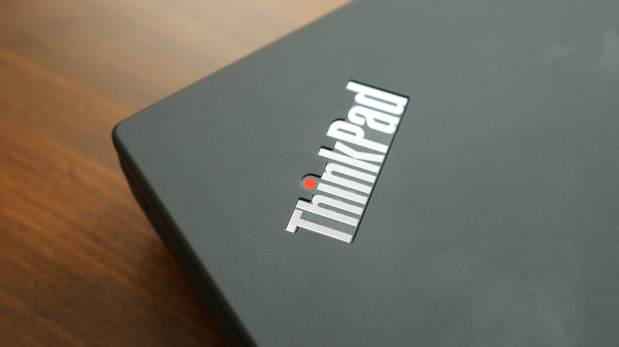 Lenovo ThinkPad P15 chrome logo